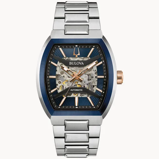 Bulova® Analogue 'Maquina' Men's Watch 98A319