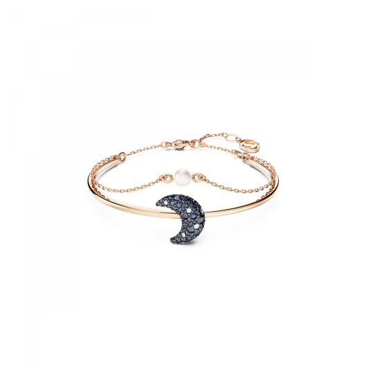 Swarovski® 'Luna' Dames Verguld Metaal Armband (sieraad) - Rosékleurig 5671586