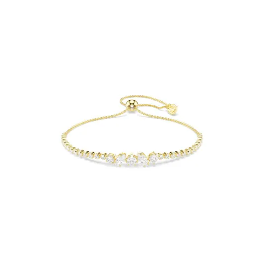 Swarovski 'Mesmera Attract' Women's Gold Plated Metal Bracelet - Gold 5747939