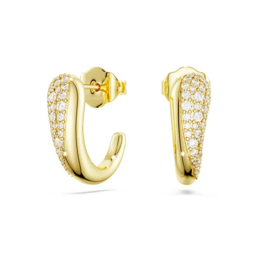 Swarovski &#039;Classica&#039; Damen Verchromtem Metall Creolen - Gold 5745020