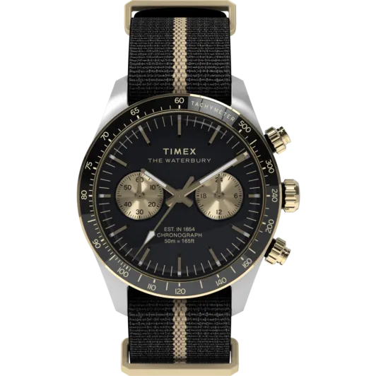 Timex® Chronograph 'Waterbury Heritage' Men's Watch TW2Y35400