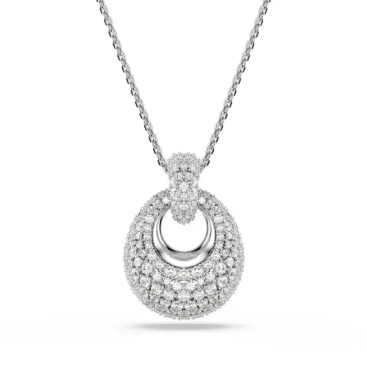 Swarovski® 'Sublima' Women's Base Metal Necklace - Silver 5735223