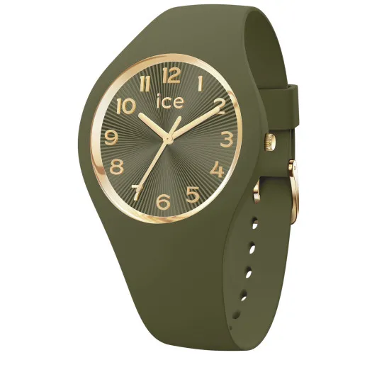 Ice Watch® Analogue 'Ice Champagne - Olive Green' Women's Watch (Small) 025254