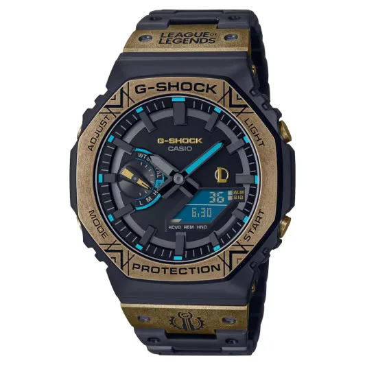Casio® Analoog En Digitaal 'G-shock x league of legends limited edition' Heren Horloge GM-B2100LL-1AER