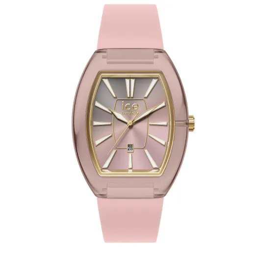 Ice Watch® Analog 'Ice Boliday - Dome - Soft Pink' Damen Uhr (Small) 025180