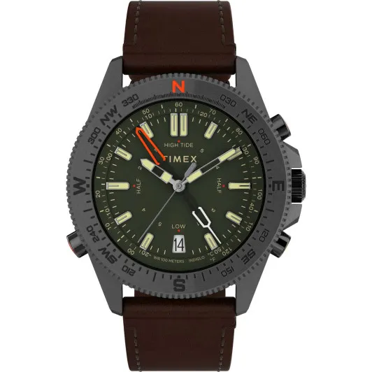 Timex® Analogue 'Tide/temp/compass' Men's Watch TW2V04000