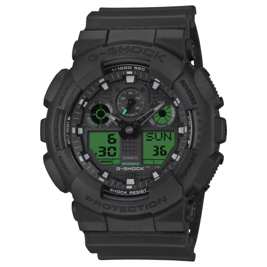 Casio Analogue-digital &#039;G-shock&#039; Men&#039;s Watch GA-100BEG-1AER