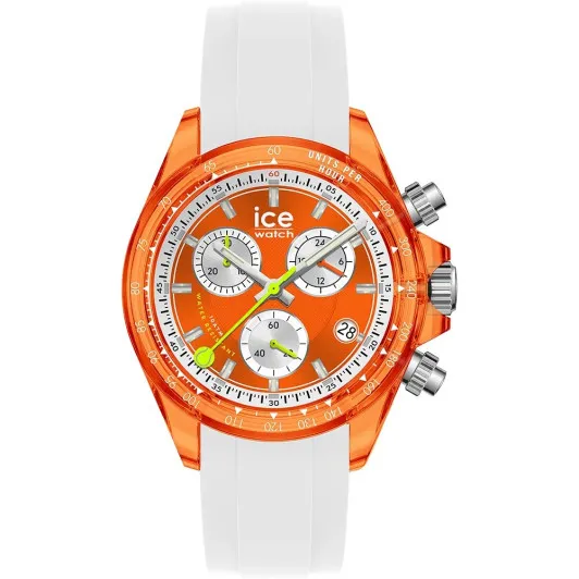 Ice Watch Chronograph 'Ice Tennis - Bewatch - White Orange' Men's Watch 026014