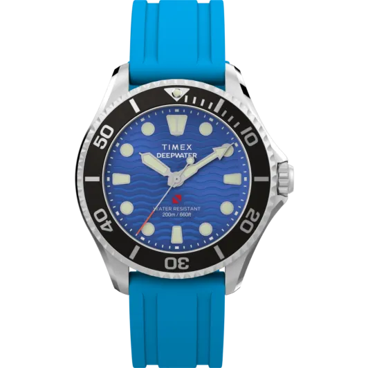Timex® Analogue 'Deep Water Meridian' Unisex's Watch TW2Y40400