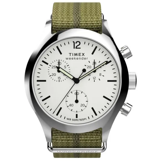 Timex® Chronograph 'Weekender Main Line' Men's Watch TW2Y15700