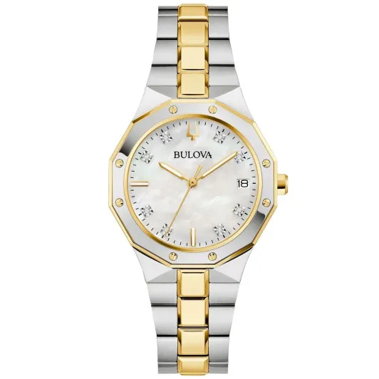 Bulova® Analogue 'Prestige' Women's Watch 98P234