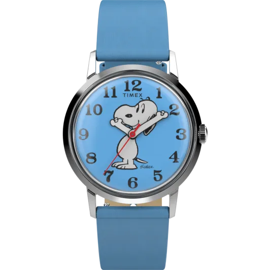 Timex® Analogue 'Marlin Hand-wound X Peanuts Reissue' Men's Watch TW2W79400