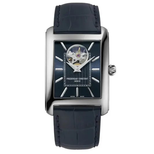 Frederique Constant® Analogue &#039;Carree Heart Beat&#039; Men&#039;s Watch FC-311N4C26