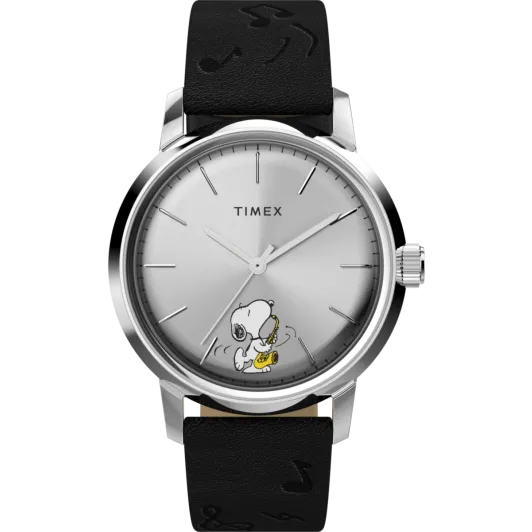 Timex® Analogue 'X Peanuts Marlin Saxophonist' Men's Watch TW2W68800