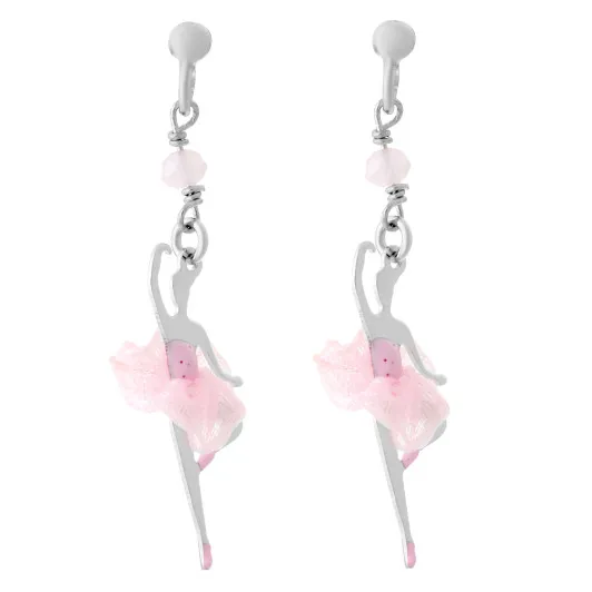 Orphelia® Child's Sterling Silver Drop Earrings - Silver ZO-7131