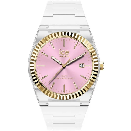 Ice Watch® Analogue 'Ice Power - Pw1 - White Clear Pink' Women's Watch 024774