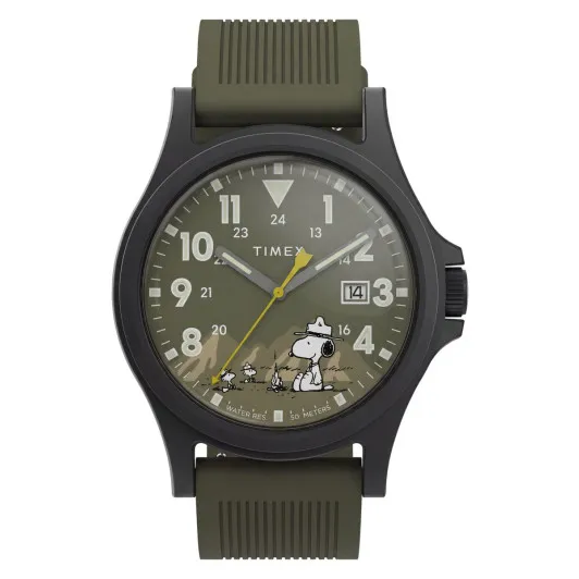 Timex Analogue &#039;Peanuts Expedition Acadia&#039; Men&#039;s Watch TW2Y84600