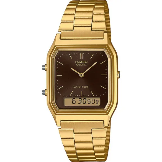 Casio® Analogue-digital 'Casio Collection Vintage' Women's Watch AQ-230GA-5AMQYES
