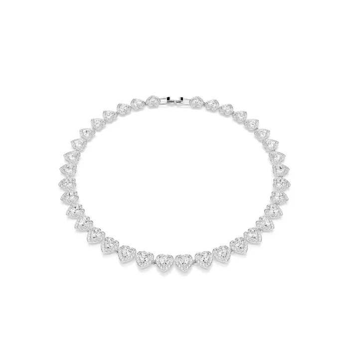 Swarovski® Ss25 Capsule Women's Base Metal Necklace - Silver 5720857