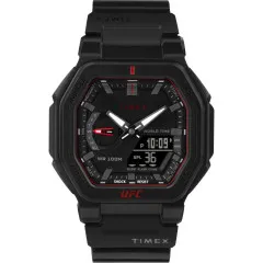 Timex® Analogue-digital 'Ufc Colossus' Men's Watch TW2V55200