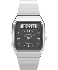 Timex® Analogue-digital 'Q Timex Reissue' Men's Watch TW2Y05900