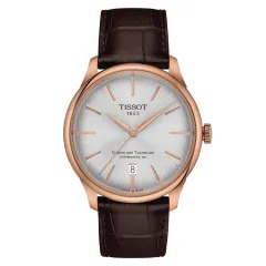 Tissot® Analogue 'Chemin Des Tourelles Powermatic 80' Men's Watch T1398073603100
