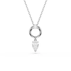 Swarovski® 'Mesmera' Women's Base Metal Necklace - Silver 5723146