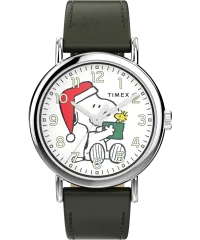 Timex® Analogue 'Peanuts Weekender Main Line' Men's Watch TW2Y12400