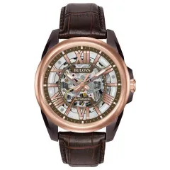 Bulova® Analog 'Automatic' Herren Uhr 98A165