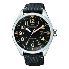 Citizen® Analogue 'Aviator' Men's Watch AW5000-24E