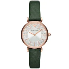 Emporio Armani® Analoog 'Gianni t-bar' Dames Horloge AR11517