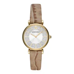 Emporio Armani® Analoog 'Gianni t-bar' Dames Horloge AR11518