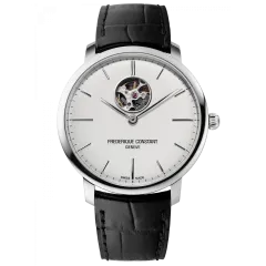 Frederique Constant® Analog 'Slimline Heart Beat' Herren Uhr FC-312S4S6