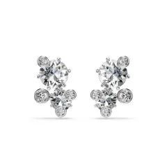 Swarovski® 'Constella' Femmes Métall Puce d'oreille - Argent 5732253