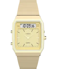 Timex® Analogue-digital 'Q Timex Reissue' Men's Watch TW2Y06000