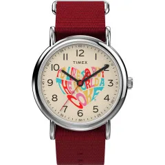 Timex® Analog 'Coca-cola X Weekender' Unisex Uhr TW2V29900