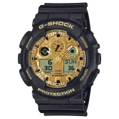 Casio® Analogue-digital 'G-shock' Men's Watch GA-100GGB-1A9ER