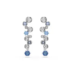 Swarovski® 'Constella' Femmes Métall Boucle d'oreille - Argent 5732775
