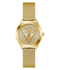 Guess® Analogue 'Glitz Plaque' Women's Watch GW0835L2