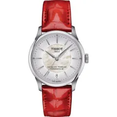 Tissot® Analogue 'T-classic Chemin Des Tourelles Powermatic 80' Women's Watch T1392071611100