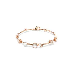 Swarovski® 'Constella Bars' Women's Gold Plated Metal Bracelet - Rose 5729505