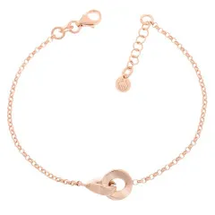 Orphelia® 'Zelda' Dames Zilver 925 925 Armband (sieraad) - Rosékleurig ZA-7178/RG
