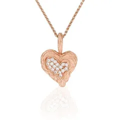 Orphelia® 'Hazel' Dames Zilver 925 925 Collier - Rosékleurig ZH-7082/1