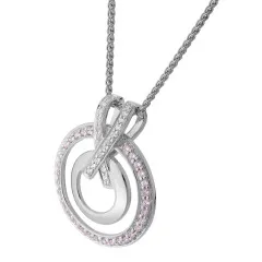 Orphelia® 'Azalea' Dames Zilver 925 925 Collier - Zilverkleurig ZH-7095