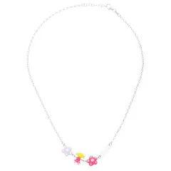 Orphelia® 'Dahlia' Kind Zilver 925 925 Collier - Zilverkleurig ZK-7147