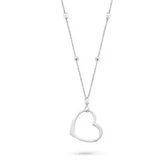 Orphelia® 'Laguna' Women's Sterling Silver Chain with Pendant - Silver ZK-7183