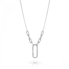 Orphelia® 'Essence' Women's Sterling Silver Necklace - Silver ZK-7560