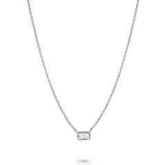 Orphelia® 'Ultimate' Women's Sterling Silver Necklace - Silver ZK-7567