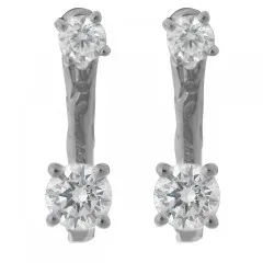 Orphelia® 'Lykke' Damen Sterling Silber Ohrhänger - Silber ZO-7128