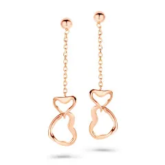 Orphelia® 'Zelma' Damen Sterling Silber Ohrhänger - Rosé ZO-7179/RG
